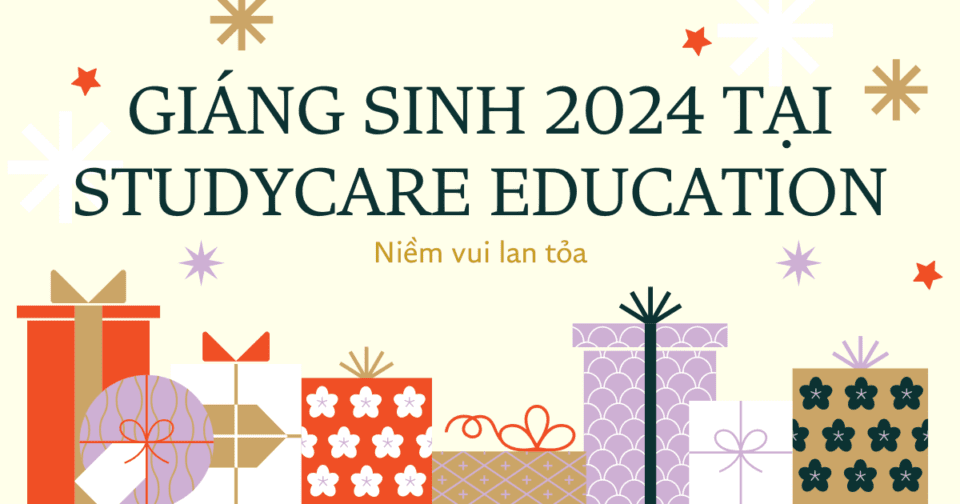 Giáng sinh 2024 tại StudyCare Education