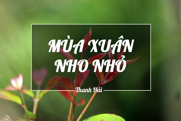MÙA XUÂN NHỎ NHỎ – THANH HẢI (phần 1)