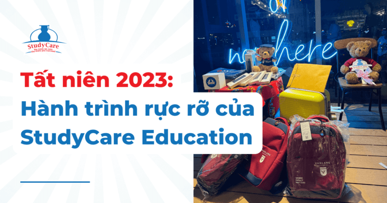Tất niên 2023 – Hành trình rực rỡ của StudyCare Education