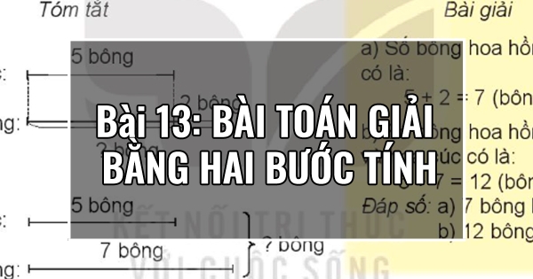 Bài 13: BÀI TOÁN GIẢI BẰNG HAI BƯỚC TÍNH