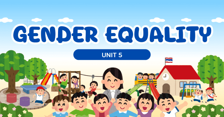 UNIT 5: GENDER EQUALITY